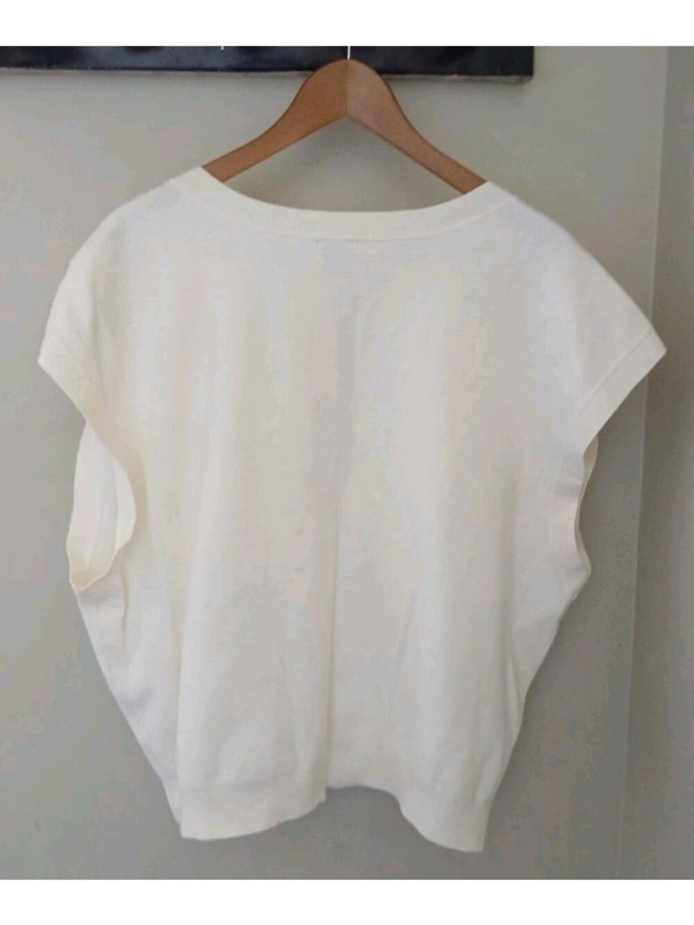 Anthropologie Maeve Slouchy Cardigan Sweater Vest - Picture 6 of 8